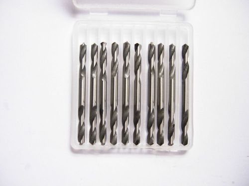 Free ship 10pcs 5.2mm hss straight shank twist drill double end drill for sale