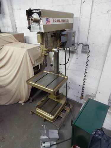 Drill press 20&#034; powermatic 1200 vari-speed floor model  extra nice,built 1996+/- for sale
