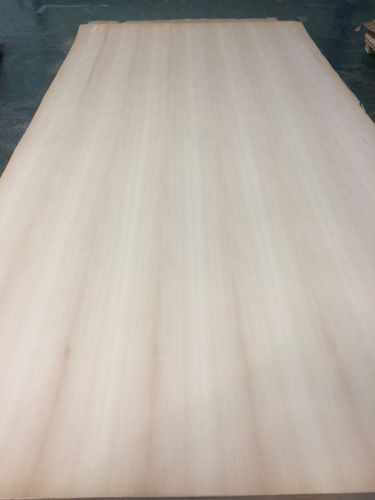 Wood veneer pearwood 48x98 1pcs total 2-ply wood backer &#034;exotic&#034; 1022.4 for sale