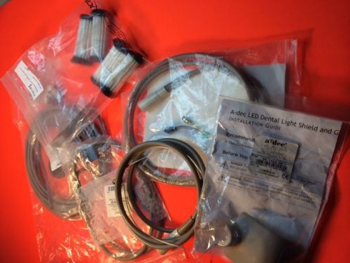 LOT ADEC DENTAL CHAIR/LIGHT/HAND-PIECE CABLE TUBING FILTERS LED WIRE PARTS NEW