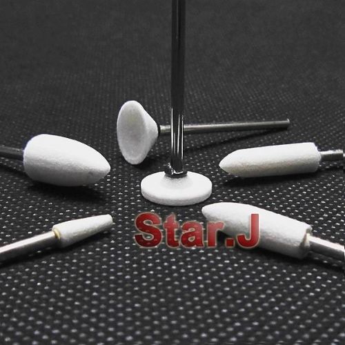 60 mixed dental gravel ceramic mounted point fg burs polisher 6pcs/set for sale