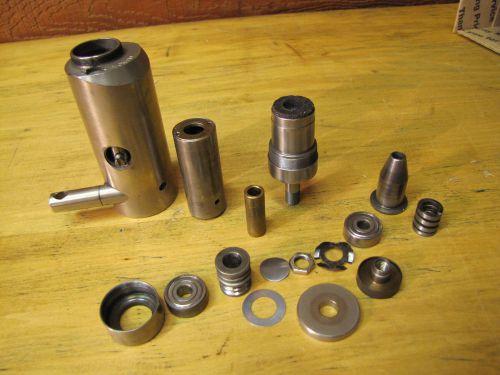 Demco high speed spindle polishing / e96 grinding machine spindle parts lot. for sale