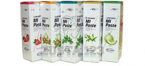Gc tooth mousse (mi paste)  exp: 10/2016 new 40g 5 flavor pack for sale