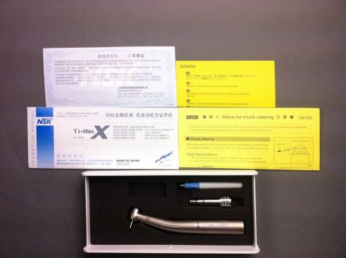 Dental NSK genuine Ti Max X600KL optic handpiece fit Kavo MULTIflex Lux Coupling