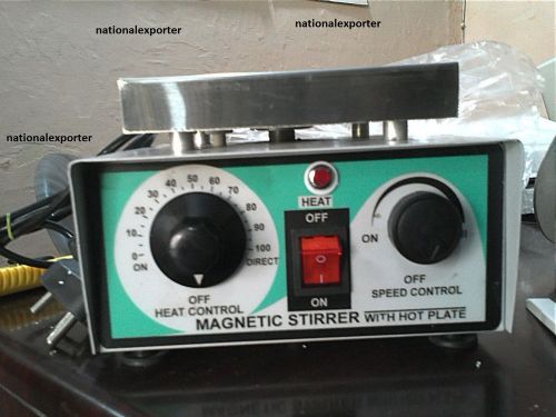Magnetic stirrer with hot plate lab equipment hotplates magnetic stirrers 220 v for sale