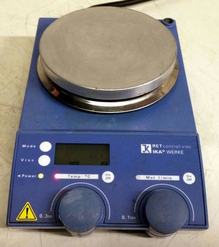Ika ret control-visc s1 hotplate magnetic stirrer 1100rpm for sale