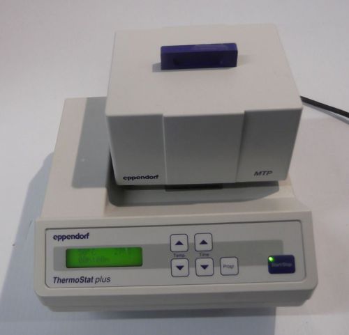 Eppendorf thermostat plus with microplate block for sale
