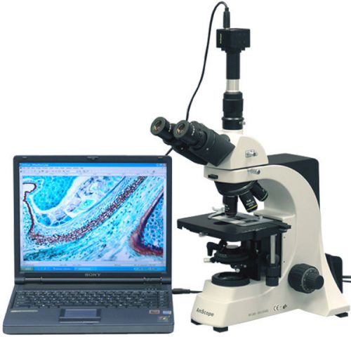 40x-2500x professional laboratory biological microscope + 5mp camera for sale