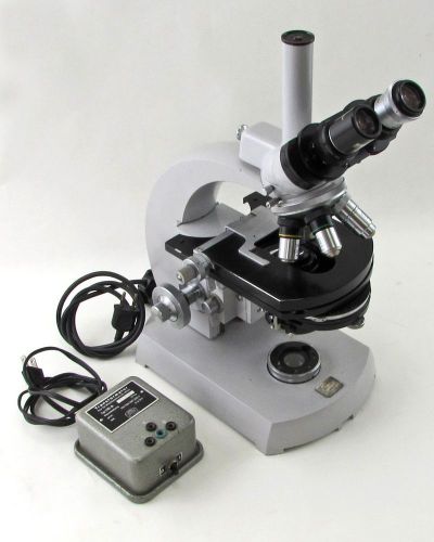 Zeiss Microscope Model WL Trinocular Phase
