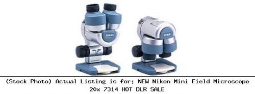 Nikon mini field microscope 20x stereoscopic naturescope - 7314 for sale