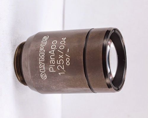 Olympus planapo 1.25x /.04 infinity microscope objective for bx cx ix series for sale
