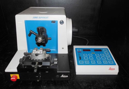 Leica Jung Supercut Model 2065 Benchtop Microtome with Controller