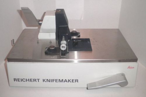 LEICA REICHERT GLASS MICROTOME KNIFEMAKER / KNIFE MAKER