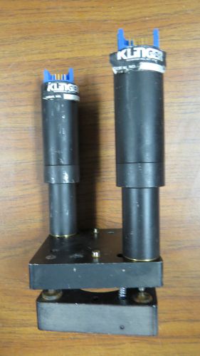 Lot of 2 Klinger Scientific and Oriel Stage for laser optics--see pics       #6