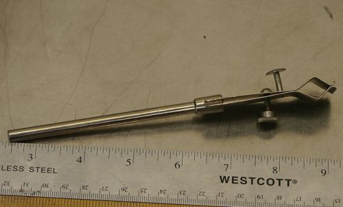 Thomas no 5 stainless laboratory column thermometer clamp nice for sale