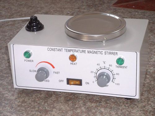 40W Constant Temperature Magnetic Stirrer With Stainless Steel Hotplate