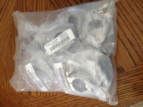LOT OF 16 MKS/HPS NW25 AL #100312903  HINGE CLAMPS NEW Still in bags