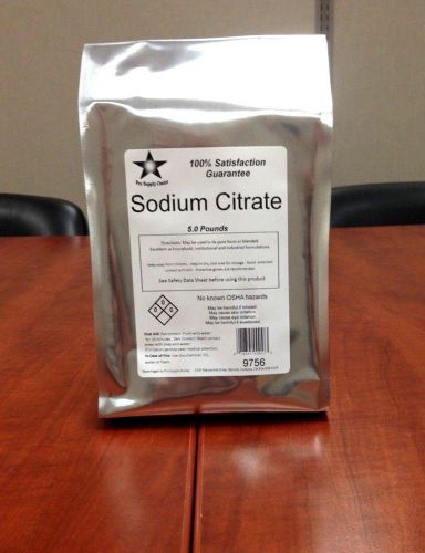 Sodium citrate usp/food grade 15 lb pack w/ free shipping!! for sale