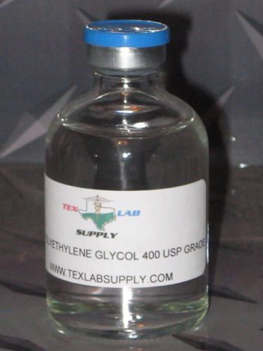 Tex Lab Supply 50 mL POLYETHYLENE GLYCOL - 400 USP GRADE - Sterile