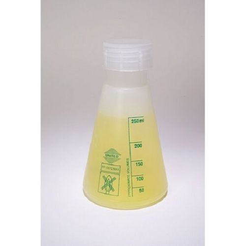 125mL Flask Polypropylene Plastic Wide-mouth Conical