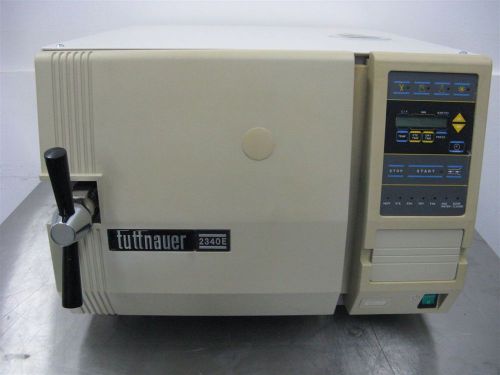 Tuttnauer 2340e autoclave steam sterilizer fully refurbished w/6 month warranty! for sale
