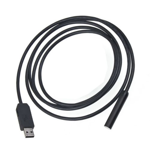 2m usb waterproof endoscope borescope snake inspection tube pipe camera 4 led or for sale