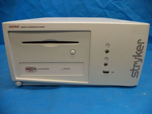 Stryker endoscopy sidne voice activation system console 240-020-802 for sale