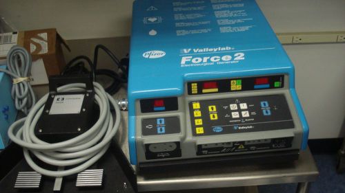 Valley Lab Force 2 Electrosurgical Unit With Foot Pedal Biomedically Checked