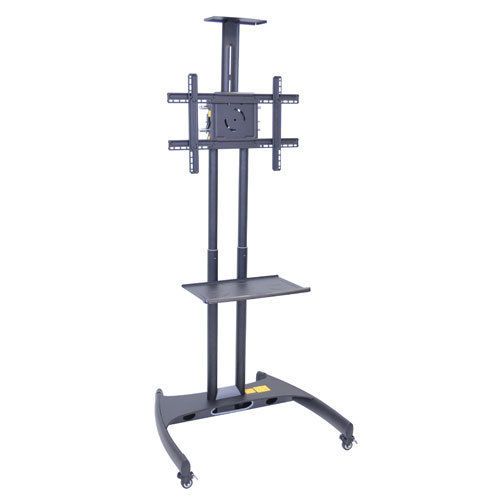 H wilson adj height flat panel stand w/shelf and camera mount - fp2750 free ship for sale