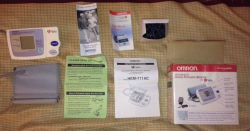 OMRON Automatic Blood Pressure Monitor Model HEM-711AC Arm Cuff
