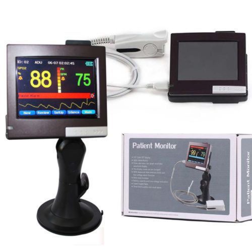 CONTEC Touch screen Pulse Oximeter Spo2 monitor,free SD card ,PC software