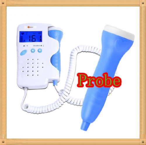 Ce &amp;fda fetal doppler 3mhz with lcd display with high sensitivity doppler probe for sale