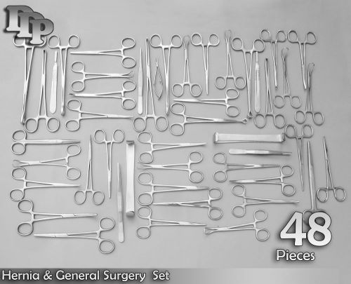 48 Piece Hernia Set - General Surgery Medical Instruments