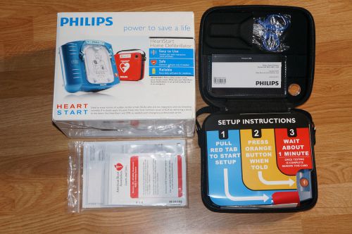 Philips heartstart home defibrillator m5068a for sale
