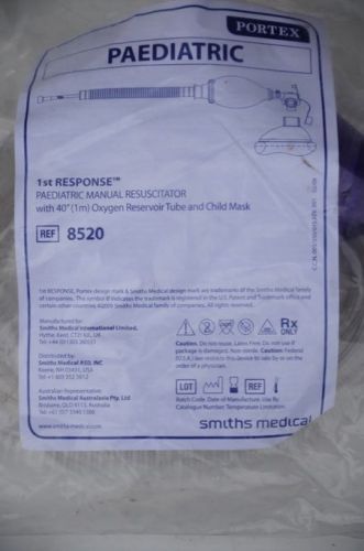Smith Medical Portex 8520 ~ 1st Response Paediatric Manual Resuscitator 