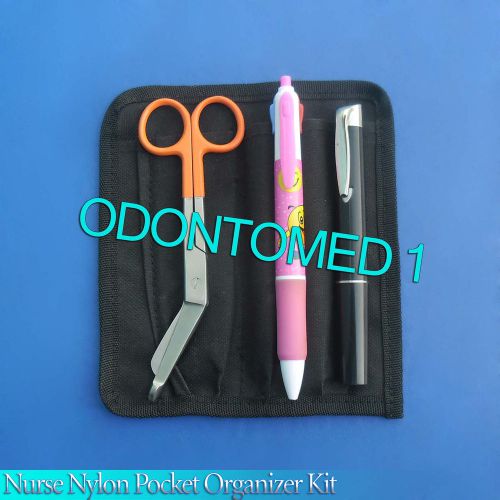 Nurse Nylon Pocket Organizer Kit - Orange Color Royal