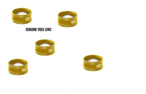 Five genuine golden colour diagonstic lens - volk lens 90d best price product for sale