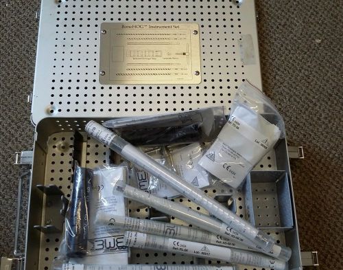 Bme bone hog instrument set as pictured never used bio medical enterprises for sale