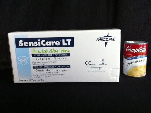 MEDLINE MSG1155 SIZE 5.5 SENSICARE WITH ALOE LT SURGICAL GLOVES 23 PAIRS