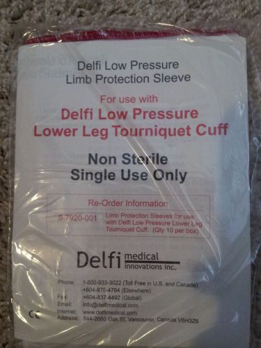Delfi Medical low pressure limb protection sleeve for lower leg tourniquet