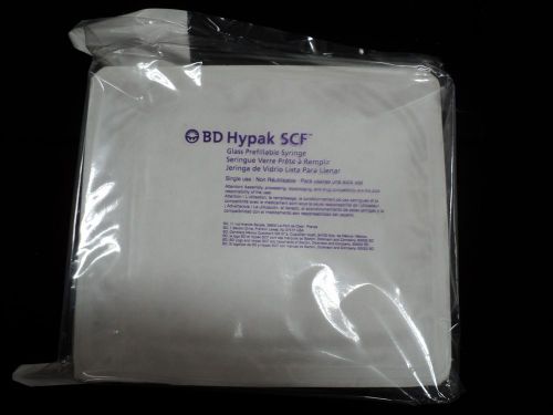 BD Hypak SCF 1MLL 27GA 1/2in P136 RNS4800 Glass Prefillable Syringes