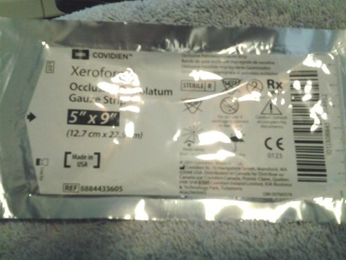 Xeroform occlusive petrolatum gauze strip 5&#034;x9&#034;  20 pack