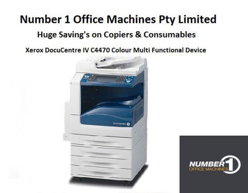 Xerox docucentre iv c4470 colour copy,print,fax,scan to usb / postscript email for sale