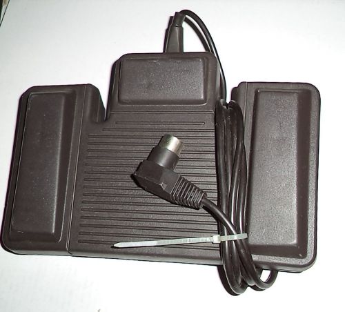 Norelco Model LFH 0804/54Transcriber Dictation Machine Foot Control Pedal