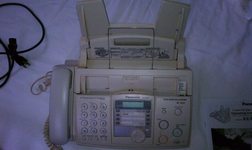Panasonic KX-FHD331 Fax/Copier Machine with Operating Instrutions