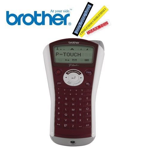Brother P-Touch Labeler - Model #: RPT-1090 - Color: Red.