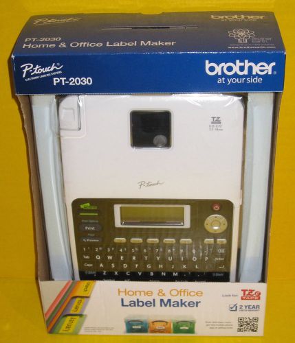 Brother PT-2030 Label Thermal Printer NEW