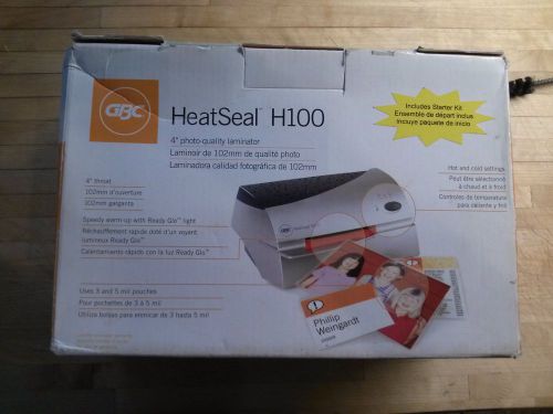 GBC HeatSeal H100 4” Photo-Quality Laminator in Great Condition