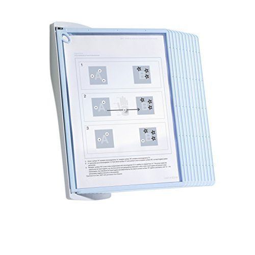 Durable Sherpa Bact-o-clean Wall 10 Display Unit - 10 Panels