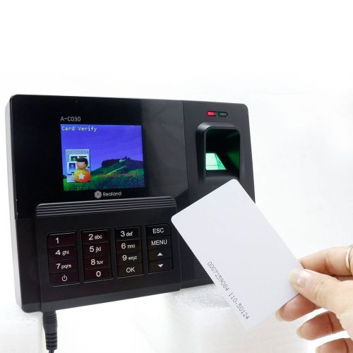 Biometri AC-030 Fingerprint Employee Payroll work Time Attendance Recorder 2.8&#034;